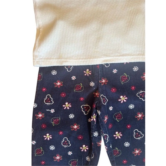 VTG 90s Y2K RARE Disney The Lion King Simba Nala Kid Core 2T 3T Corduroy Outfit - Picture 14 of 16